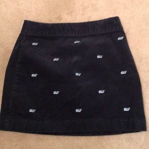 Vineyard vines navy blue skirt size0